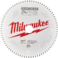 Milwaukee - Kreissägeblatt 216/30 mm 80Z Alu (4932471319)