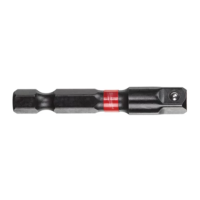 Milwaukee - Adapter 1/4"Hex auf 1/4" Vierkant SHOCK. (4932471826)