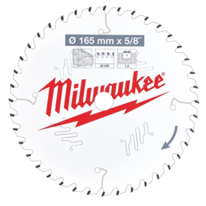 Milwaukee - Kreissägeblatt 165/15,87 mm 40Z Holz...
