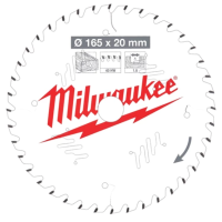 Milwaukee - Kreissägeblatt 165/20mm 40Z Holz (4932471932)
