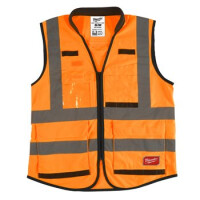 Milwaukee - Warnschutzweste Premium Orange versch. Größen
