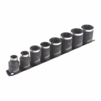 Milwaukee - Shockwave Schlagnuss 3/8" Set kurz 8-teiliges Set (4932478288)