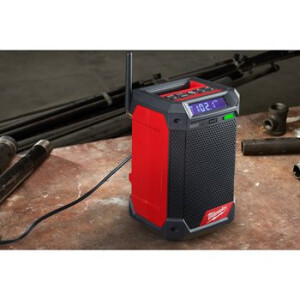 Milwaukee - M12RCDAB+-0  Netz-/Ak-Radio m.Ladef. IN2...