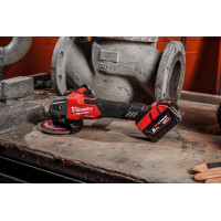 Milwaukee - FUEL Einstellbarer Akku-Winkelschleifer mit Bremse (M18 FSAGV 125XB)