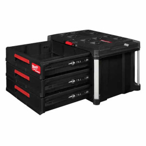 Milwaukee - PACKOUT Koffer mit 3 Schubladen (4932472130)