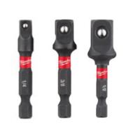 Milwaukee - Shockwave Adapter-Set 1/4" 3-tlg (4932479228)