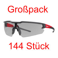 Milwaukee - Schutzbrille, kratzfest, grau Großpack 144 Stück (4932479026)