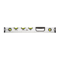 TOPEX - Wasserwaage 5 Libellen mit Griffen 60cm