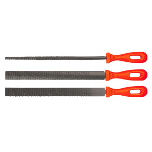 Top Tools - Holzraspeln mit Kunststoffgriff 200mm 3er Set