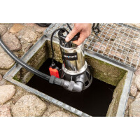 GRAPHITE - Tauchpumpe 650W für Schmutzwasser