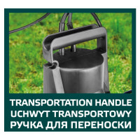 VERTO - Tauchpumpe für Schmutzwasser 400w