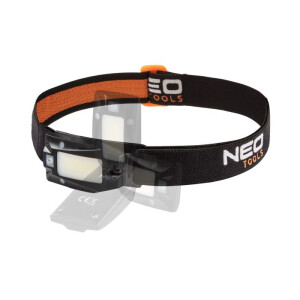 NEO TOOLS - Stirnlampe USB Akku