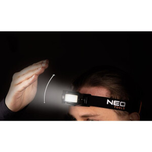 NEO TOOLS - Stirnlampe USB Akku