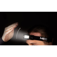 NEO TOOLS - Stirnlampe USB Akku