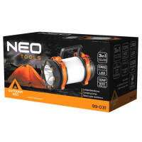 Campinglampe wiederaufladbar 800lm, 3in1 CREE T6 + SMD-LED-Powerbank
