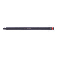 Milwaukee - Verlängerung f. Schlagnuss 3/8" 250 mm (4932480298)