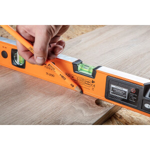 NEO - Tools - Digitale Laser - Wasserwaage 60cm mit Display