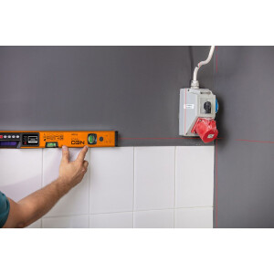NEO - Tools - Digitale Laser - Wasserwaage 60cm mit Display