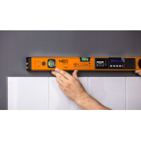 NEO - Tools - Digitale Laser - Wasserwaage 60cm mit Display