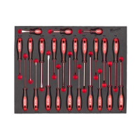 Milwaukee - Tri-Lobe Schraubendreher Einlage 23-tlg. (4932479830)