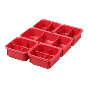 Milwaukee - PACKOUT Ersatzboxen f. OrganiserSlim (5)...