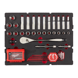 Milwaukee - PACKOUT Einlage Ratschen & Schlüssel...