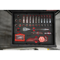 Milwaukee - PACKOUT Einlage Ratschen & Schlüssel 70tlg. (4932480716)