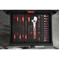 Milwaukee - Ratschen-u.Schraubend.Einlage 35tlg.PACK (4932480717)